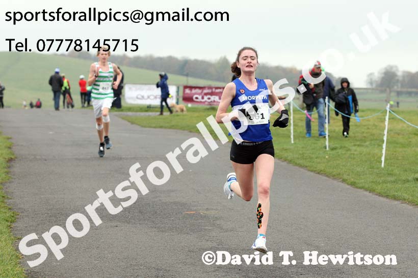 Mens and womens under-17s and under-20s, Heaton Memorial 10k Road Race, Newcastle Town Moor. Photo:  David T. Hewitson/Sports for All Pics